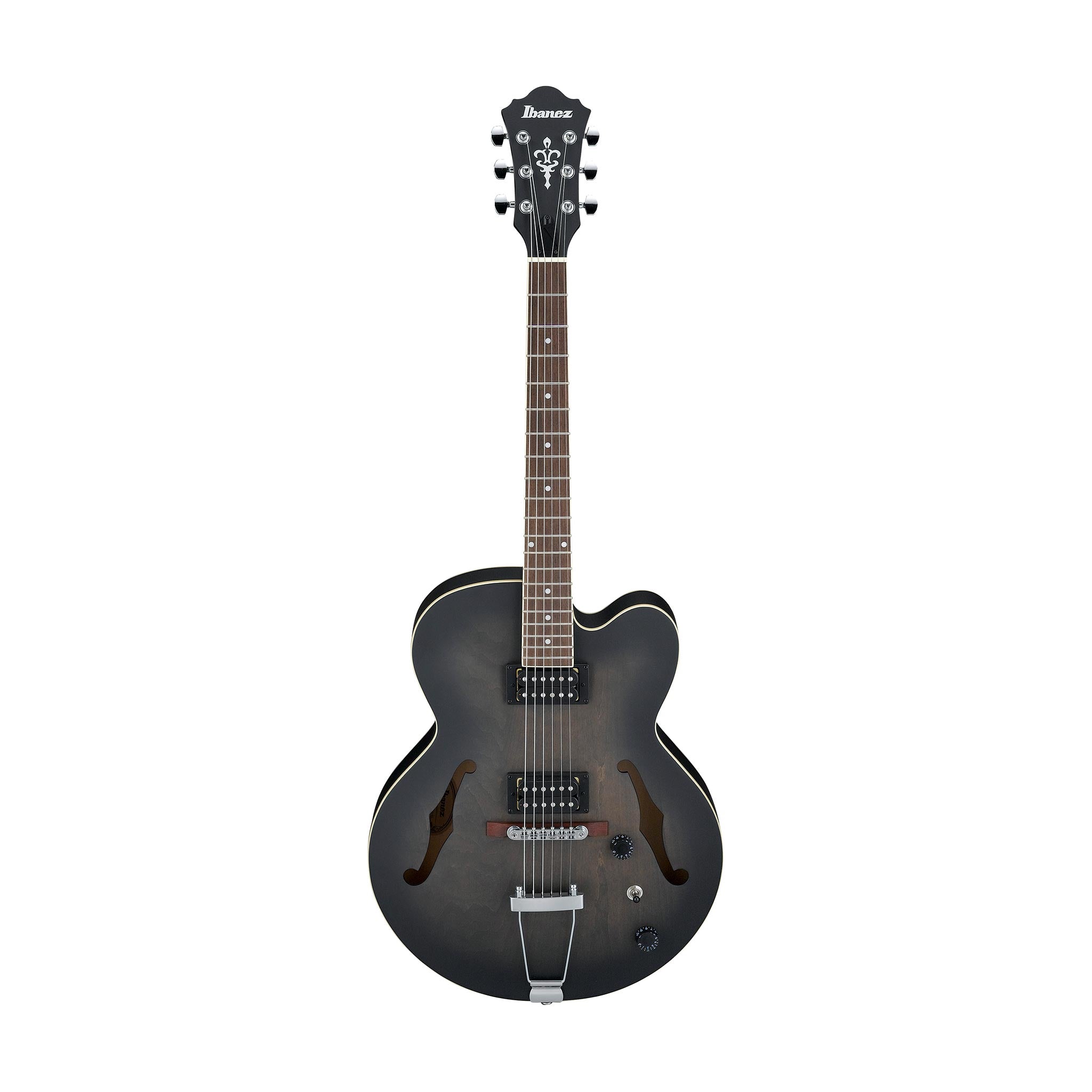 ギター Ibanez Artcore AF55 Ibanez Artcore AF55-TKF Hollowbody Electric Guitar, Transparent