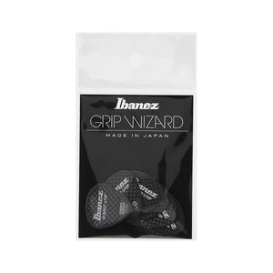 Ibanez PPA16MRG-BK .8mm Grip Wizard Series Rubber Grip, Black, 6pcs