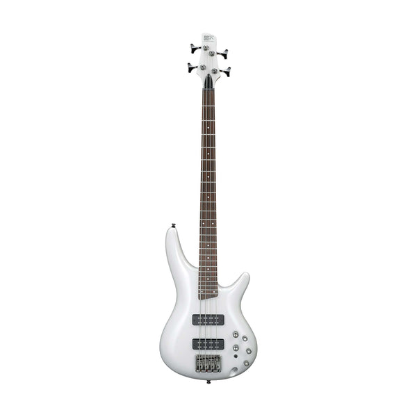 Ibanez SR300E-PW 4-String Bass, Powder White – Swee Lee Singapore