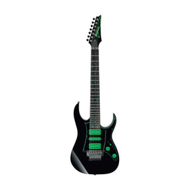 Ibanez UV70P-BK Steve Vai Signature 7-String Electric Guitar w/Case, Black