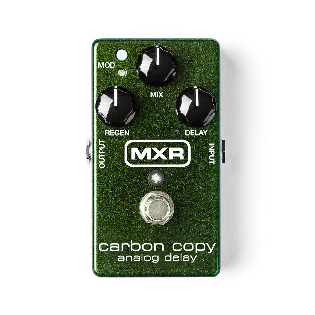 箱有 MXR M169 Carbon Copy Analog Delay MXR M169 Carbon Copy Analog Delay Guitar Effects Pedal – Swee Lee