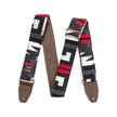 Jim Dunlop PWM02 Pendleton x Dunlop Woolen Guitar Strap, La Paz Scarlet