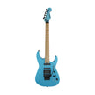 Jackson USA Signature Phil Collen PC1 Matte Electric Guitar, Caramelized Flame Maple FB, Matte Blue
