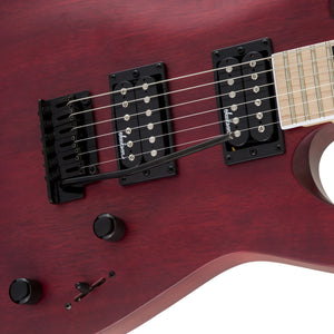 Jackson JS Series Dinky Arch Top JS22 DKAM Electric Guitar, Maple FB, Red Stain