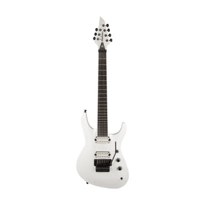 Jackson Pro Series Signature Chris Broderick Soloist SL7 7-String Electric Guitar, RW FB, Snow White