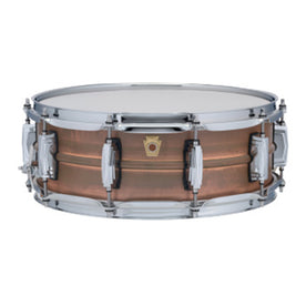Ludwig LC661 5x14inch Copperphonic Snare Drum, Smooth Shell, Imperial Lugs