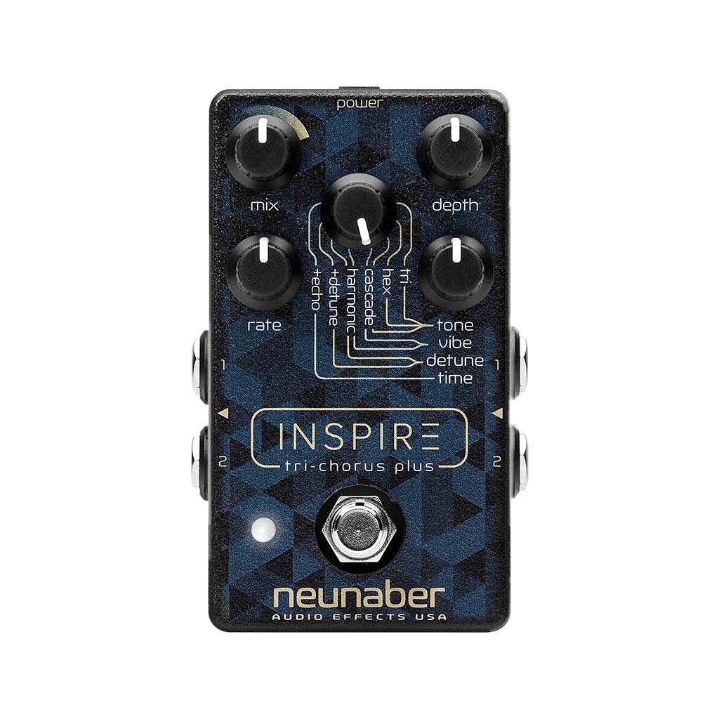 Neunaber Inspire Tri-Chorus Plus Guitar Effects Pedal – Swee