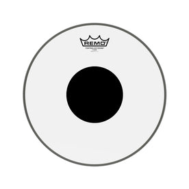 Remo CS-0312-10 12inch Batter Controlled Sound Clear Black Dot On Top Drum Head