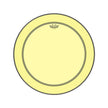 Remo P3-1322-CT-YE 22inch Powerstroke P3 Bass Colortone Batter Drum Head, Yellow