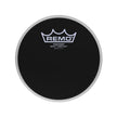 Remo PS-0406-MP 6inch Batter Crimplock Pinstripe Ebony Drum Head