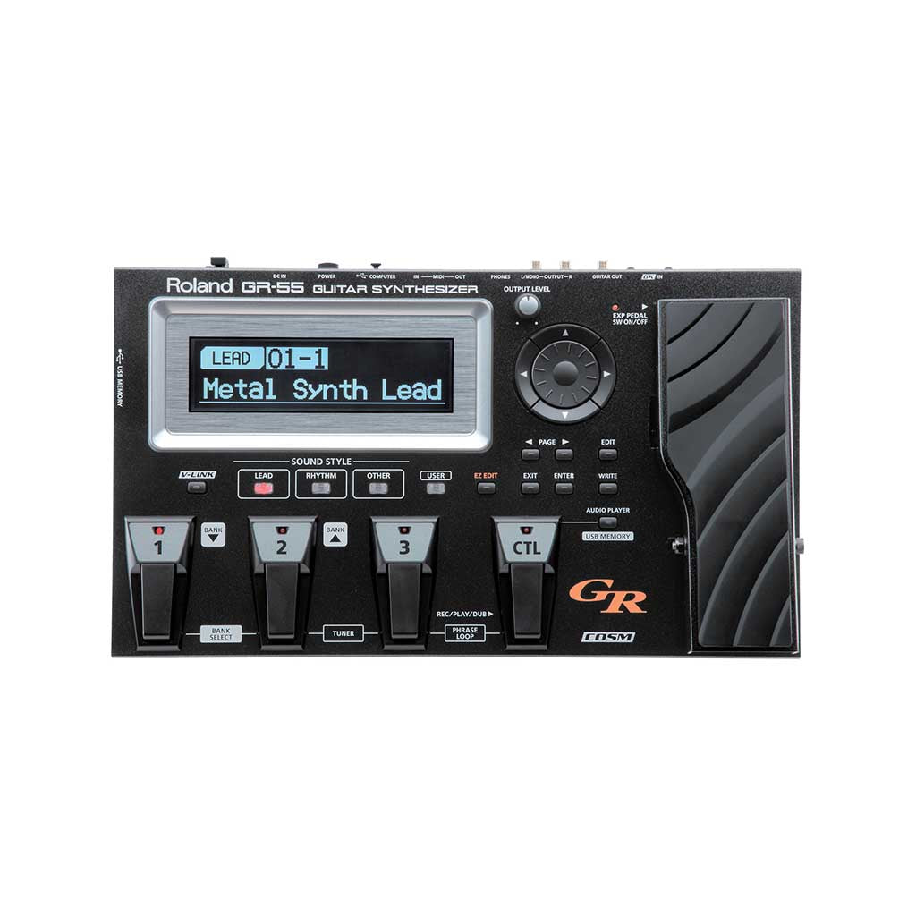 Roland GR-55S Guitar Synthesizer, Black – Swee Lee Singapore