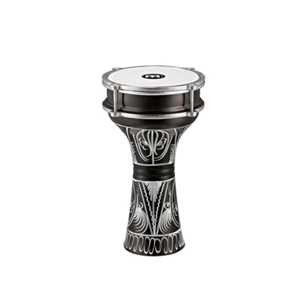 MEINL Percussion HE-122 6 1/2 x 12 3/4inch Aluminium Darbuka, Hand