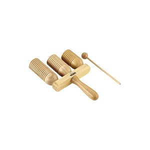 NINO Percussion NINO561 Wood A-Go-Go, 3 Rows