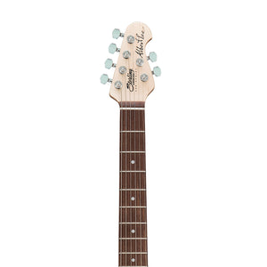 Sterling by Music Man AL40 Albert Lee Signature Electric Guitar, Jatoba FB, Daphne Blue
