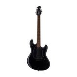 Sterling by Music Man SR30 StingRay HH Guitar, Laurel FB, Stealth Black (SR30-SBK-R1)