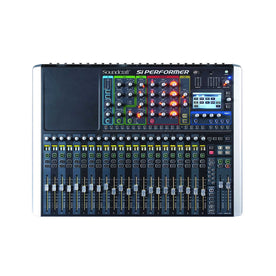 Soundcraft Si Performer 2 - 24 Mic preamp 8 stereo Digital Audio Mixer w DMX 512 lighting controls