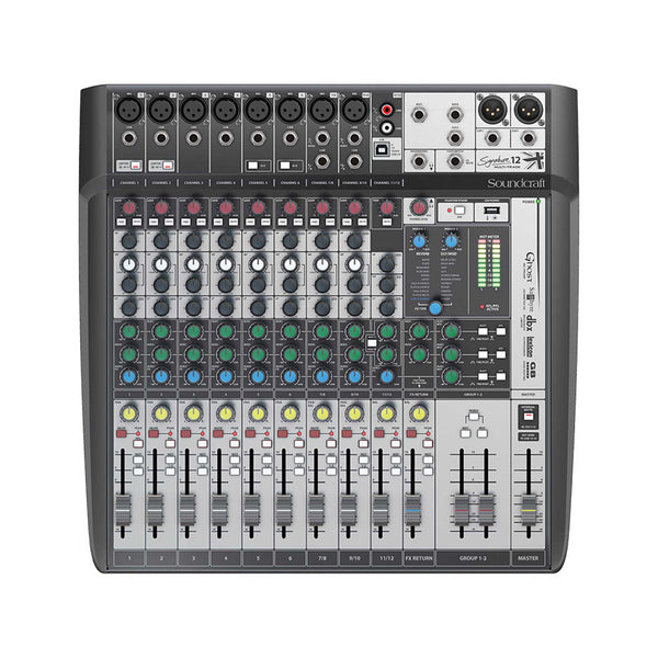 Soundcraft Signature 12 MTK Mixer – Swee Lee Singapore