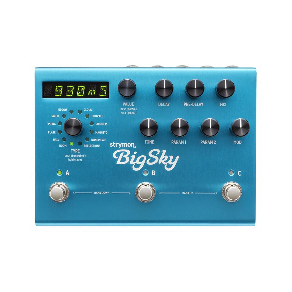 STRYMON ストライモン BIGSKY Reverb ビックスカイ　リバーブ Strymon BigSky Reverb Guitar Effects Pedal – Swee Lee Singapore