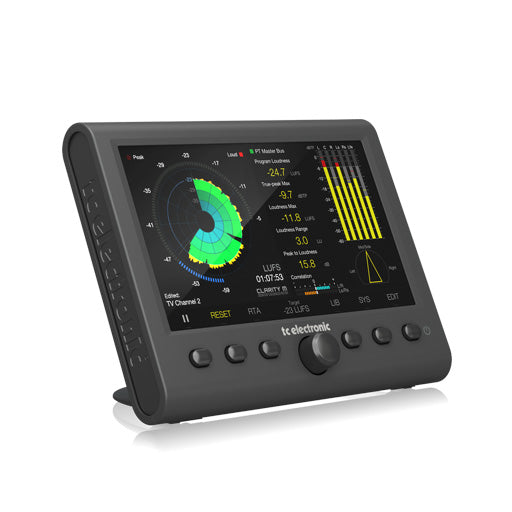 TC Electronic CLARITY M Stereo and 5.1 Audio Loudness Meter – Swee