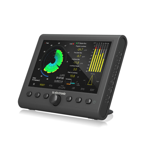 TC Electronic CLARITY M Stereo and 5.1 Audio Loudness Meter – Swee