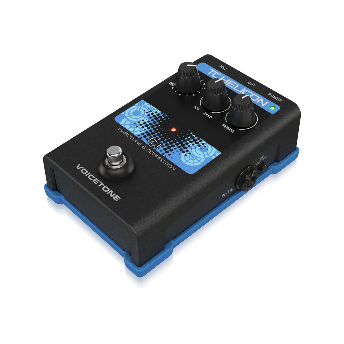 TC-Helicon VoiceTone C1 Pitch Correction Vocal Effects Pedal
