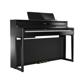 Roland HP704 Digital Piano, Polished Ebony (HP704-PE-PKG)
