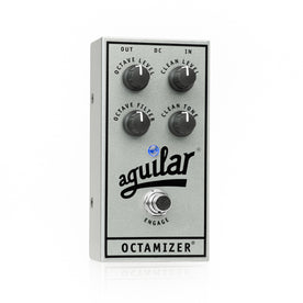 Aguilar Ltd Ed 25th Anniversary Silver Octamizer Bass Guitar Effects Pedal