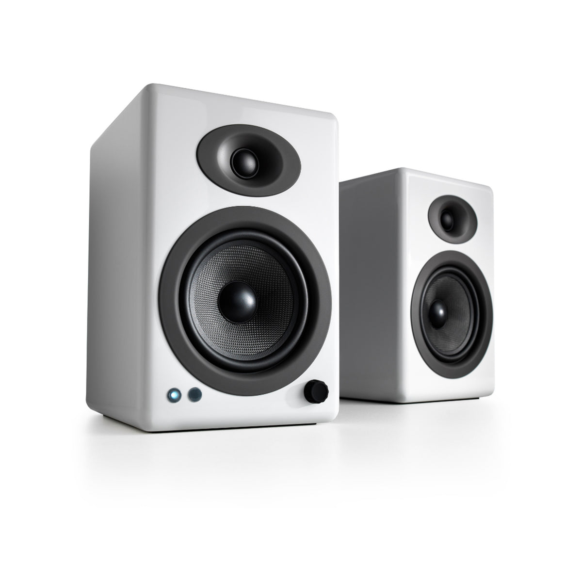 Audioengine A5+ Wireless Bluetooth Powered Bookshelf Speakers, Hi