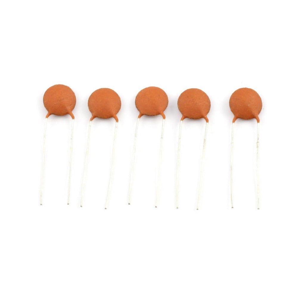 Allparts EP-0060-000 .1 MFD Ceramic Disc Capacitors, Set of 5