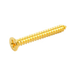 Allparts GS-0008-002 Gold Humbucking Ring Screws, Pack of 8