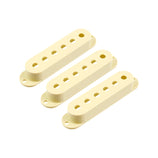 Allparts PC-0406-028 Cream Guitar Pickup Covers for Stratocaster, Set of 3