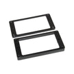 Allparts PC-0745-023 Black Humbucking Guitar Pickup Rings, Non-slanted