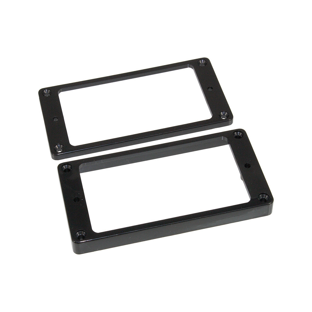 Allparts PC-0745-023 Black Humbucking Guitar Pickup Rings, Non-slanted