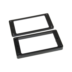 Allparts PC-0745-023 Black Humbucking Guitar Pickup Rings, Non-slanted