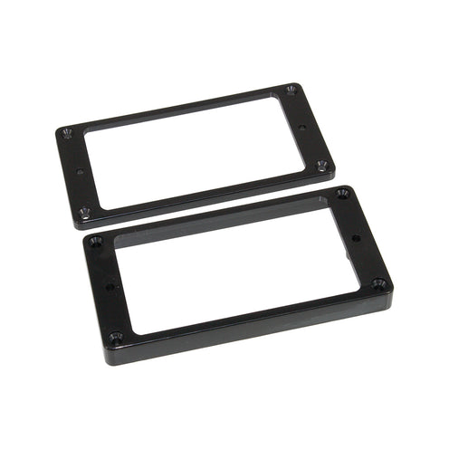 Allparts PC-0745-023 Black Humbucking Guitar Pickup Rings, Non-slanted