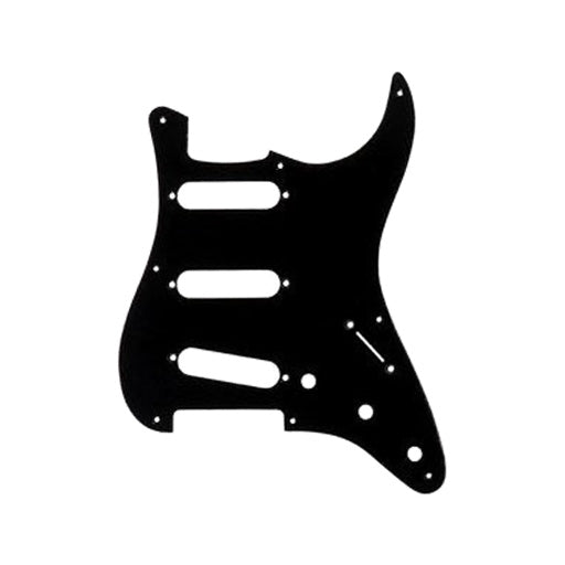 Allparts PG-0550-023 Black Guitar Pickguard for Stratocaster