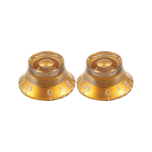 Allparts PK-0140-032 Gold Bell Knobs, Set of 2