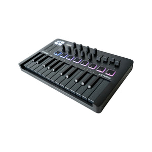 Arturia Minilab Mk3 25 Slim-Key Controller, Deep Black