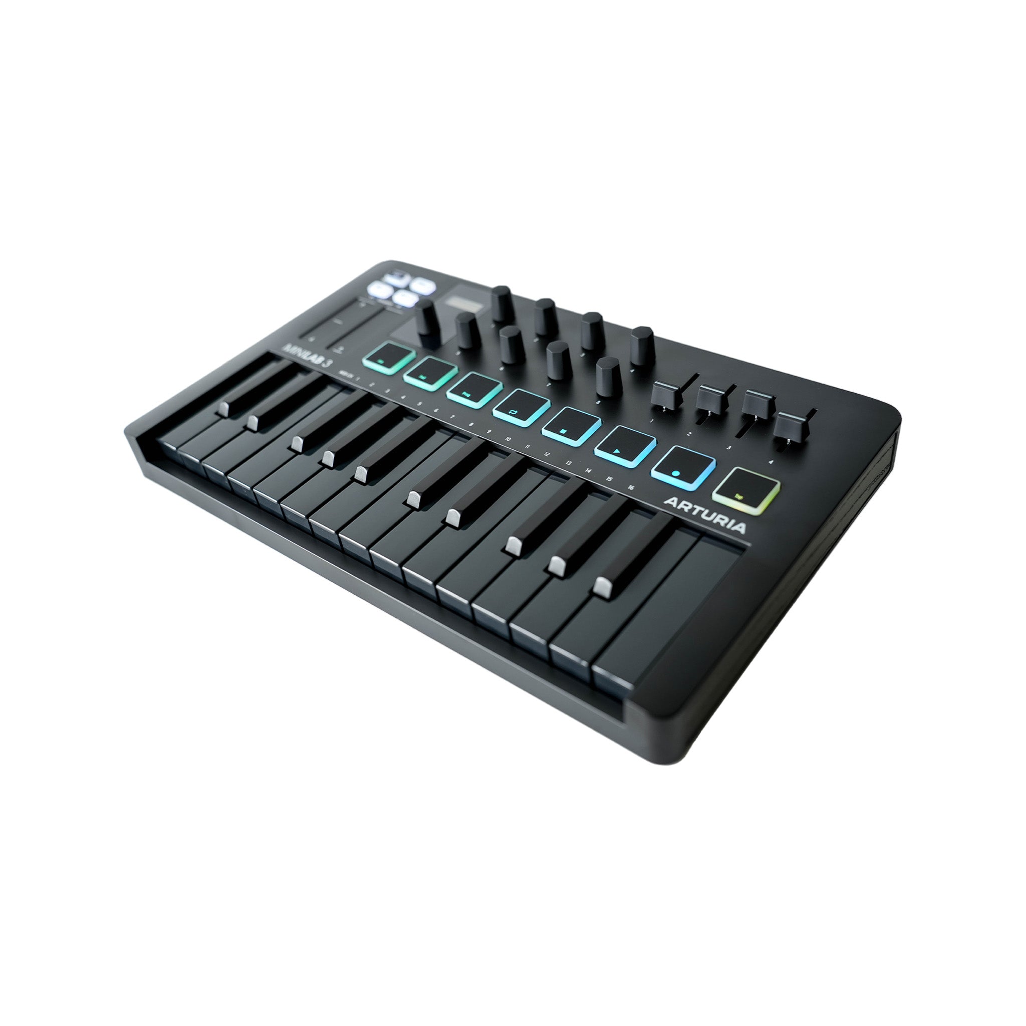 Arturia Minilab Mk3 25 Slim-Key Controller, Deep Black – Swee Lee