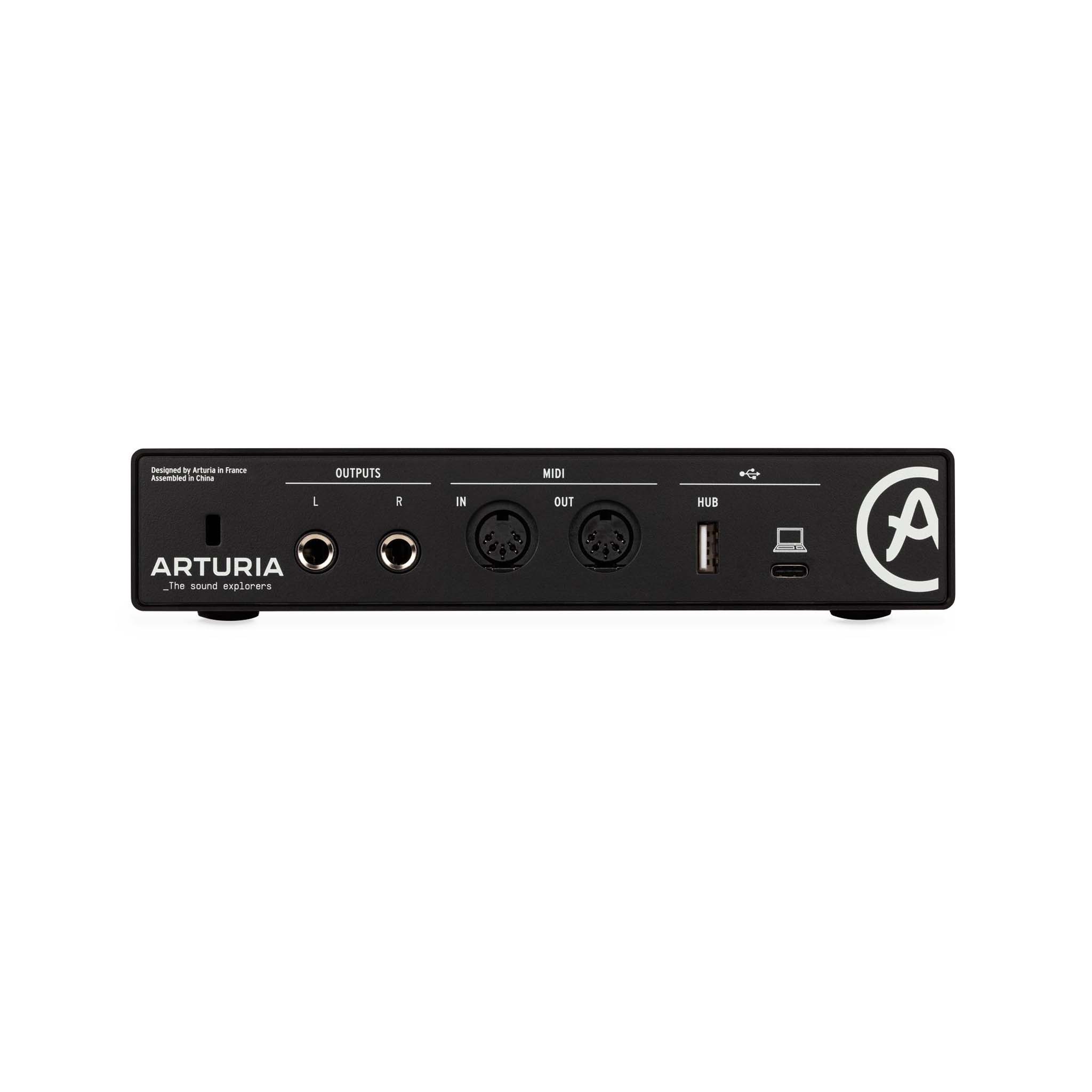 Arturia MiniFuse 2 USB-C Audio Interface, Black – Swee Lee Singapore