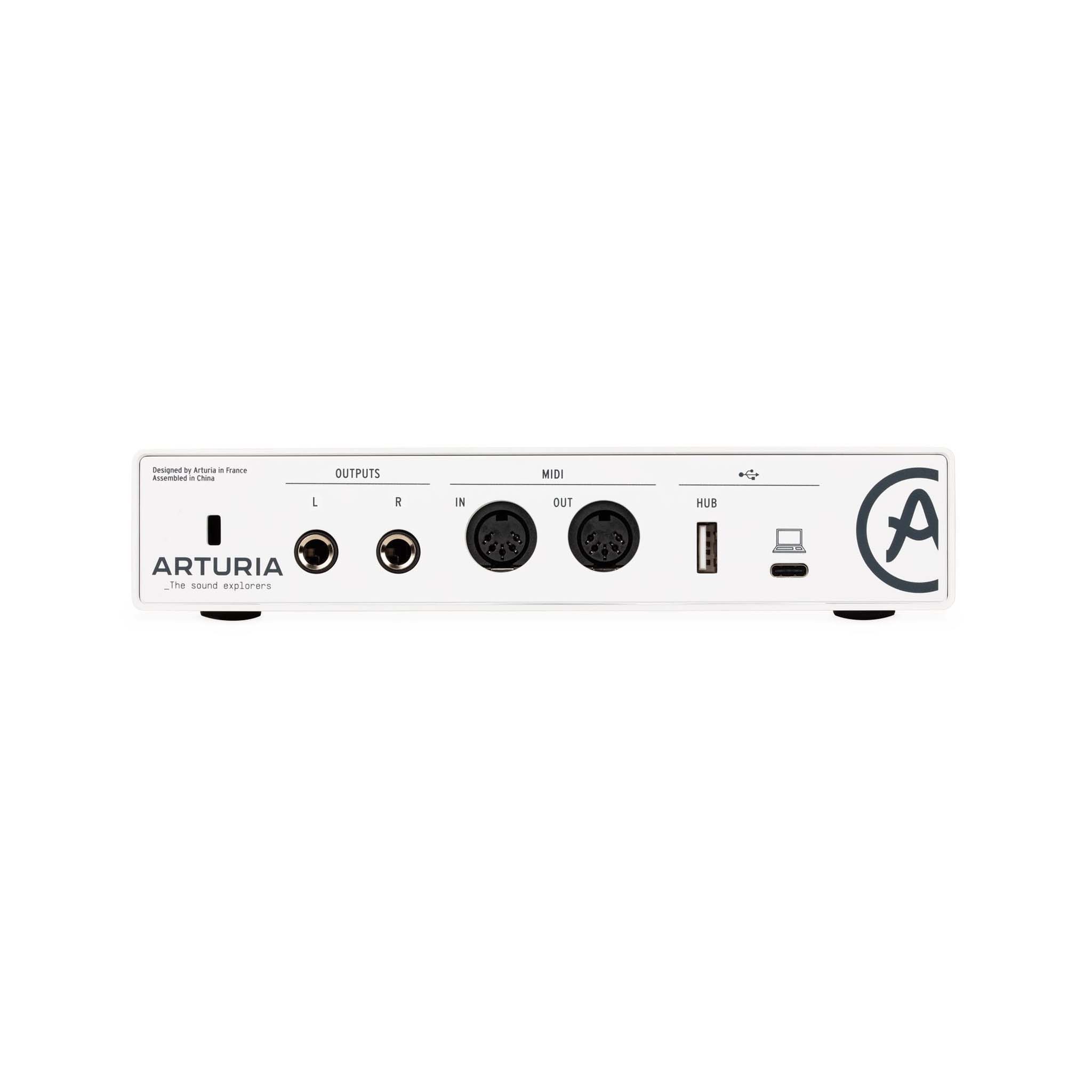 Arturia MiniFuse 2 USB-C Audio Interface, White – Swee Lee Singapore