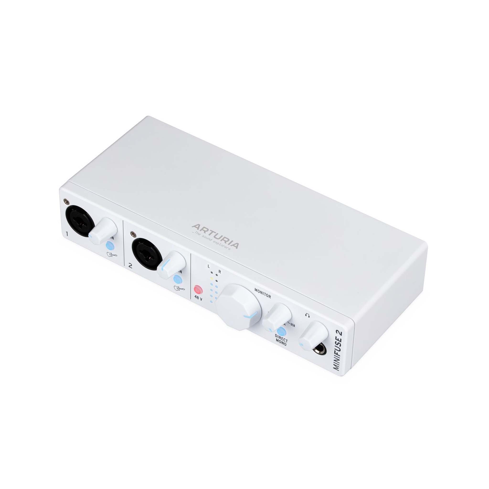 ARTURIA オーディオインターフェース　ホワイト　MiniFuse2 Arturia MiniFuse 2 USB-C Audio Interface, White – Swee Lee Singapore