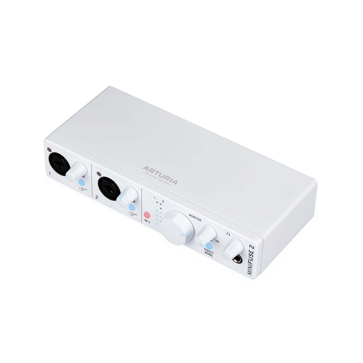 ARTURIA MiniFuse 2 ホワイト Arturia MiniFuse 2 USB-C Audio Interface, White – Swee Lee Singapore