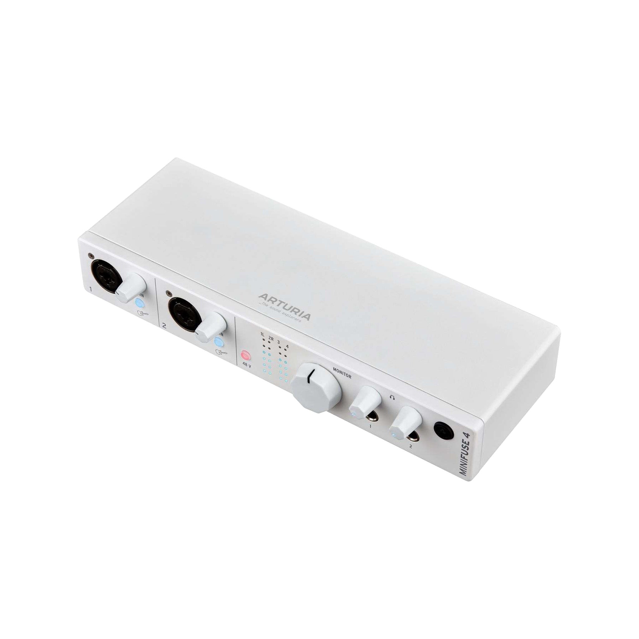 ARTURIA MiniFuse 4 オーディオインターフェイス ホワイト Arturia MiniFuse 4 USB-C Audio Interface, White – Swee Lee Singapore