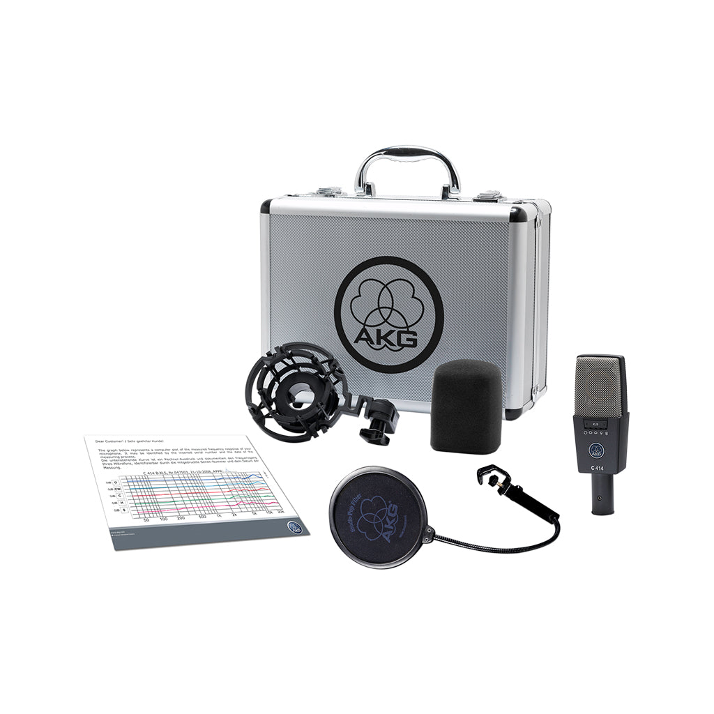 AKG C414 XLS Reference Multipattern Large-Diaphragm Condenser