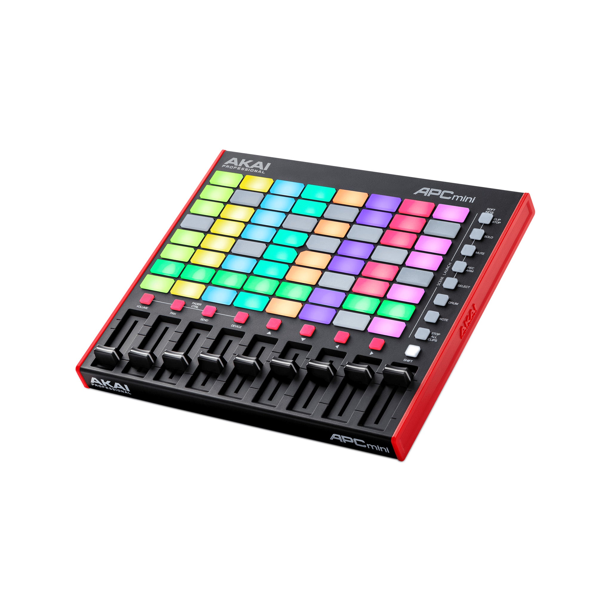 AKAI APCmini MK2 MIDIコントローラー説明書・USBケーブル付 人気ブランドバ40代 AKAI MIDIコントローラー説明書・USB