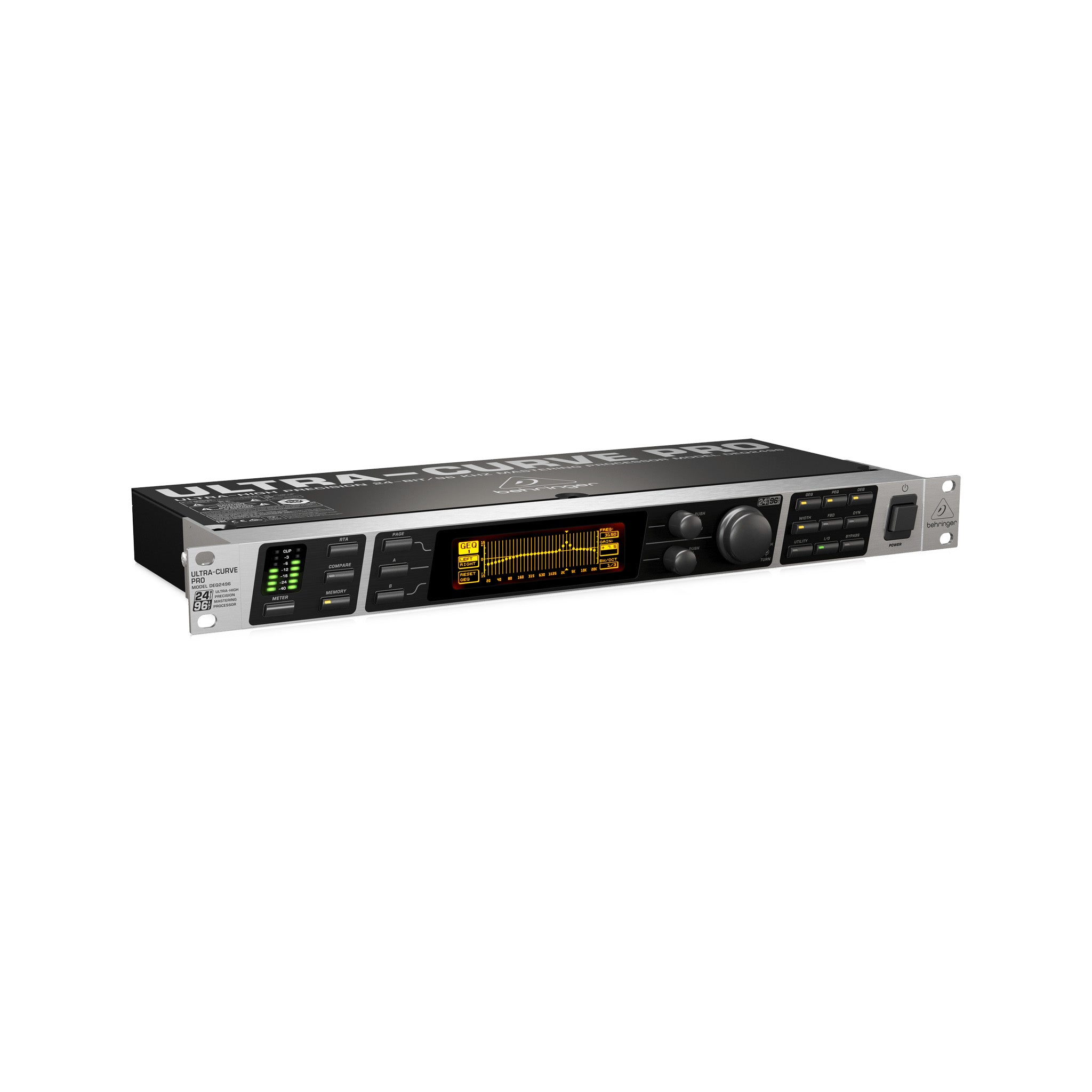 Behringer Ultracurve Pro DEQ2496 2-channel Equalizer and Mastering