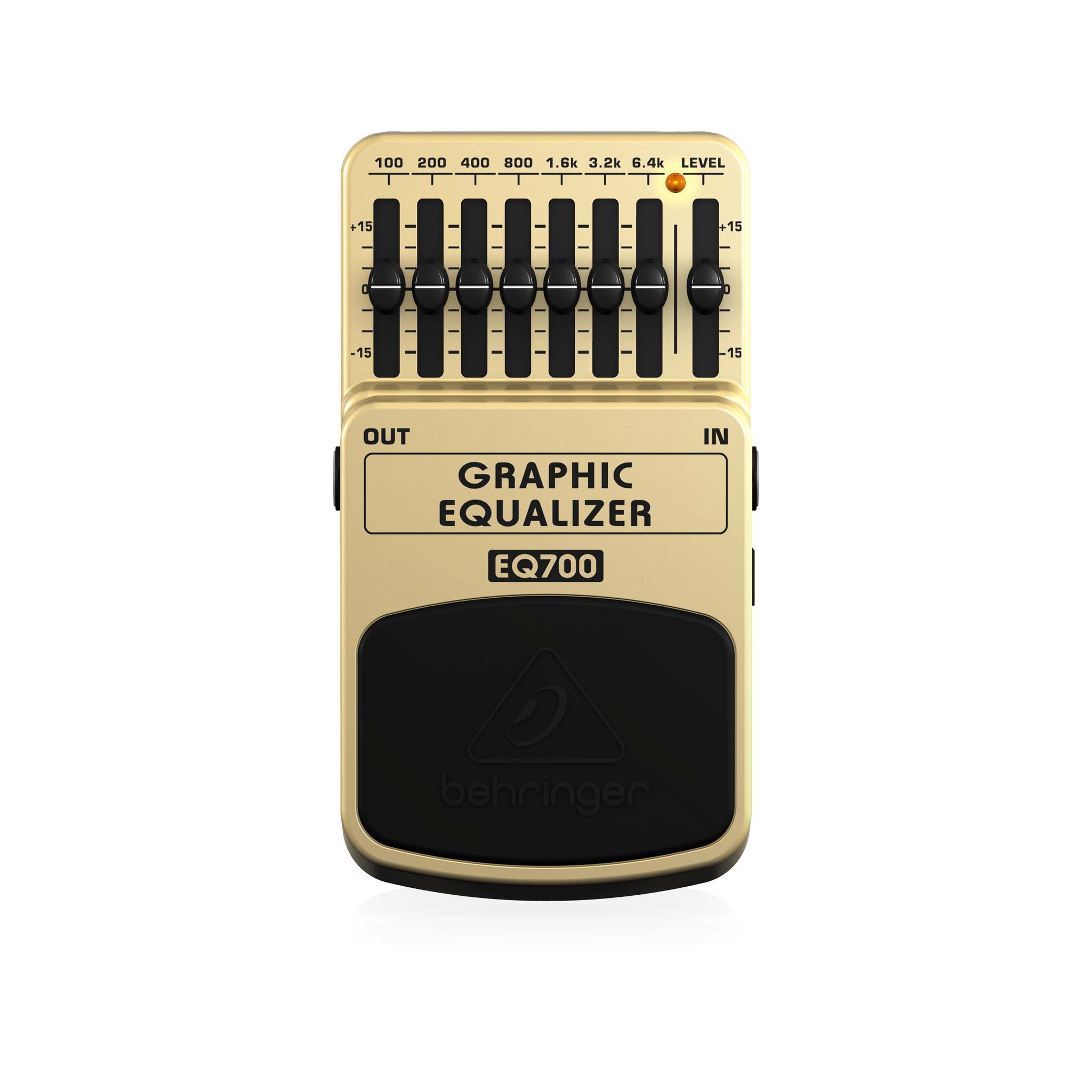 7 band eq pedal Behringer EQ700 Graphic Equalizer 7-Band EQ Guitar Pedal – Swee Lee Singapore