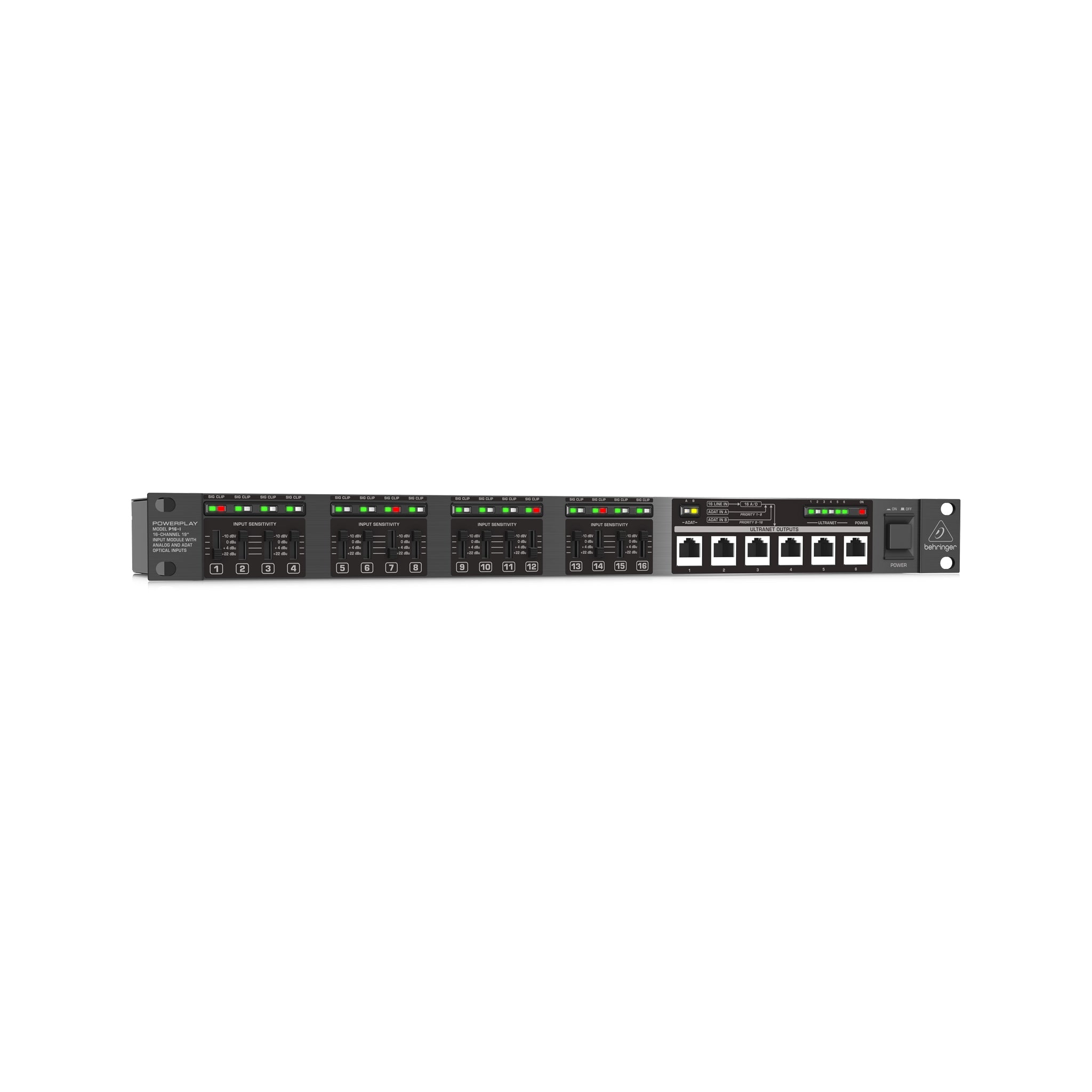 Behringer Powerplay P16-I 16-channel Input Module – Swee Lee Singapore