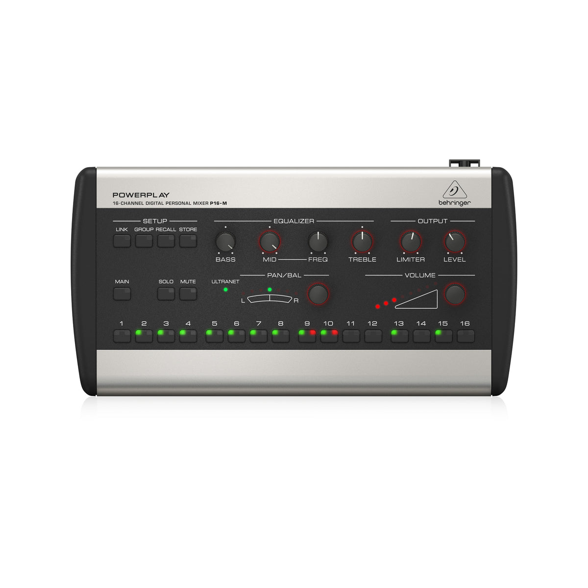 Behringer Powerplay P16-M 16-channel Digital Personal Mixer – Swee